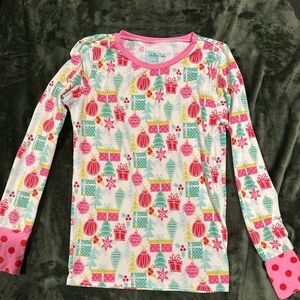Matilda Jane Pink and Green Holiday Top